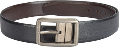 

TKWD Leathers Men Casual Black Genuine Leather Reversible Belt