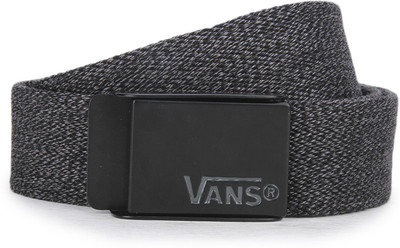 

Vans Men Black, Grey Reversible Belt, Heather black