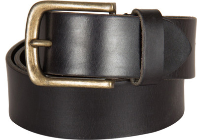 

Kara Men Formal Black Genuine Leather Belt