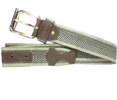 

Sasta Vasta Boys Casual Green Canvas Belt, Green-belt