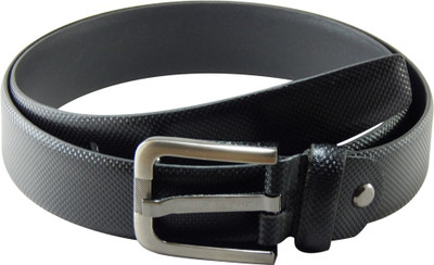 

Navaksha Men Formal Black Genuine Leather Belt