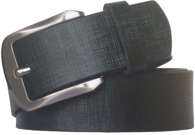 

Sondagar Arts Men Casual Black Genuine Leather Belt, Black13