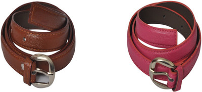 

Robb Club Women Brown, Pink Artificial Leather Belt