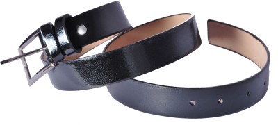 

SME JAIPUR Men Casual Black Artificial Leather Belt