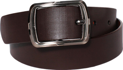 

Lenin Men Formal Brown Genuine Leather Belt