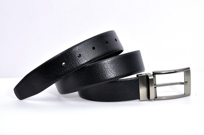 

Pellezzari Men Formal Black, Brown Genuine Leather Reversible Belt