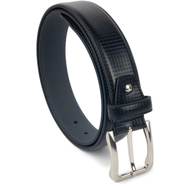 

Waist Wire Men Formal Black Artificial Leather Belt