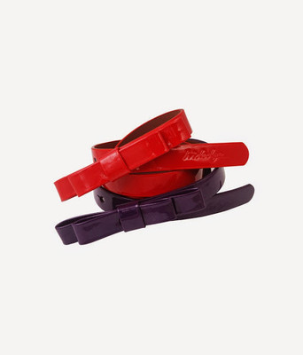 

Hidedge Women Casual Red, Purple Artificial Leather Belt, Purple;red