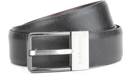 

Van Heusen Men Black, Brown Reversible Belt, Black and brown