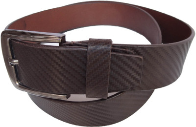 

eXcorio Men Casual Brown Genuine Leather Belt
