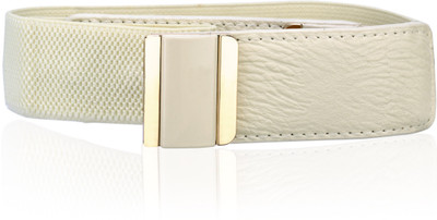 

Calvino Girls Casual, Evening/Party White Artificial Leather Belt