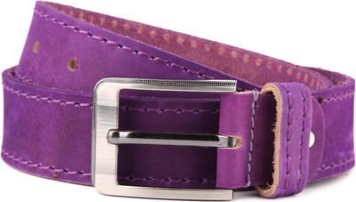 

WildHorn Men Casual Purple Genuine Leather Belt