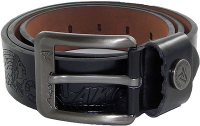 

Els Men Brown Synthetic Belt, Black-27