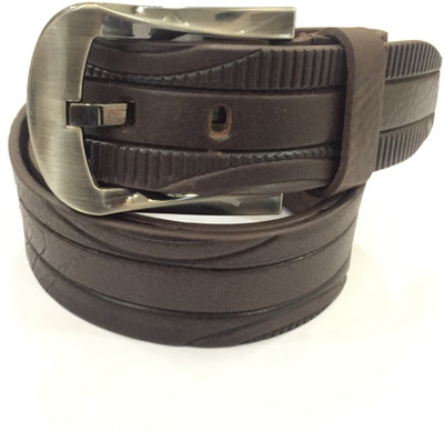 

Sir Michele Men Casual Brown Genuine Leather Belt