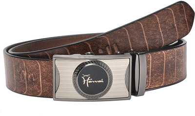

Hawai Men Casual, Formal Brown Genuine Leather Belt