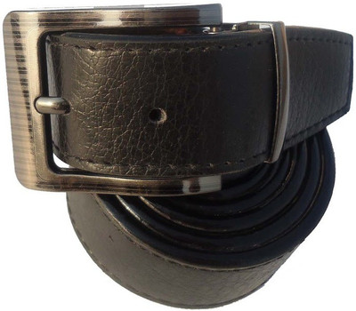 

B.S.Chadha Group Men Formal Black Artificial Leather Belt