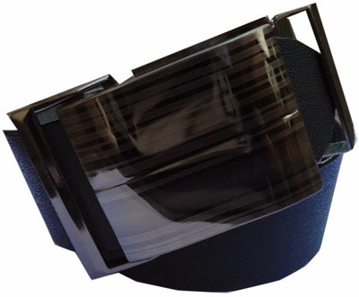 

MMS Men Formal Black Genuine Leather Belt