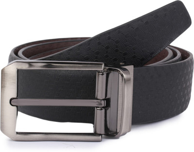

Alvaro Men Formal Black, Brown Genuine Leather Reversible Belt