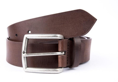 

Brounplus Boys Casual Brown Genuine Leather Belt