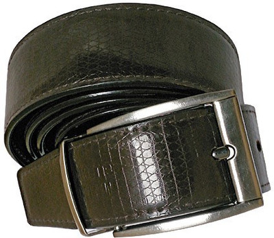 

WSD Men Formal Black Synthetic Belt
