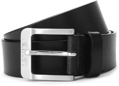 

Levi's Men Black Genuine Leather Belt