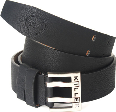 

Killer Men Casual Black Artificial Leather Belt