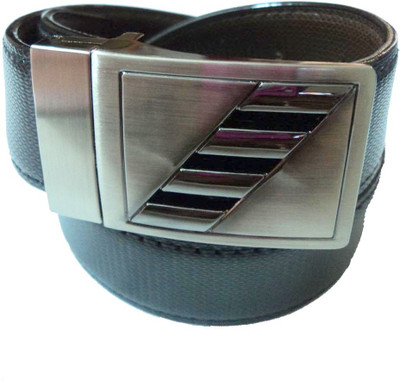 

Mode Boys Casual, Formal Black, Brown Genuine Leather Reversible Belt, Black-16