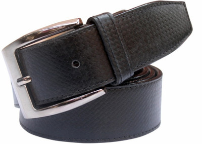 

Bacchus Men Formal Black Artificial Leather Belt