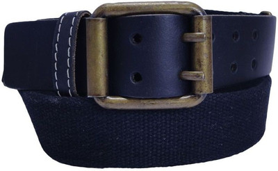 

Revo Men Casual Black Canvas Belt