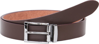 

Hornbull Men Casual Brown Genuine Leather Belt