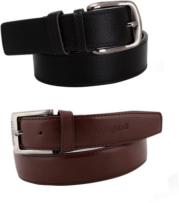 

Elligator Men Casual, Formal, Party Black, Brown Artificial Leather Belt
