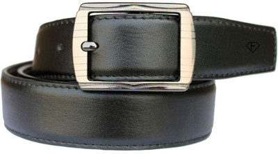 

Fashius Men Black Artificial Leather Belt, Black-01
