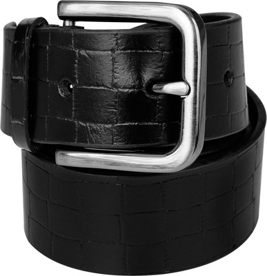 

Stoss Men Formal Black Genuine Leather Belt