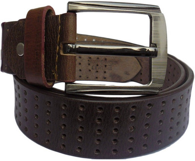 

Hevan Men Brown Genuine Leather Belt