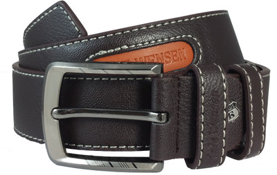 

Ammvi Creations Men Evening Brown Artificial Leather Belt