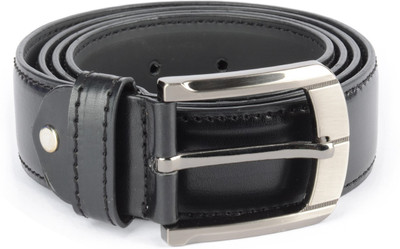 

Easies Men Casual Black Genuine Leather Belt