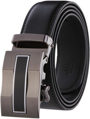 

Ruchi World Men Multicolor Genuine Leather Belt, Black;mulit