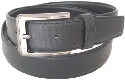 

SFA Men Formal Black Artificial Leather Belt, Black209