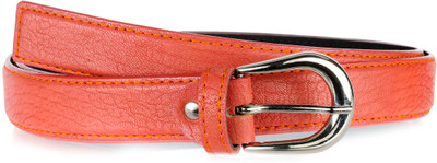 

Allura Women Evening/Party, Casual, Semi-formal Orange Synthetic Belt
