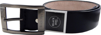 

Els Men Casual, Formal Black Genuine Leather Belt