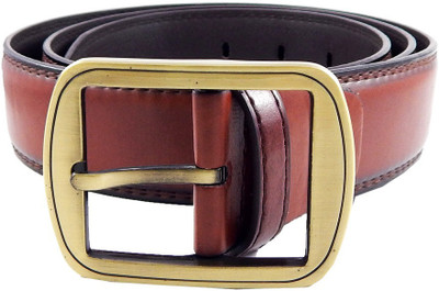 

Els Men Casual, Formal Tan Artificial Leather, Synthetic Belt