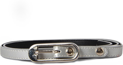 

Baggit Women Casual Silver Synthetic Belt