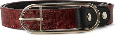 

Baggit Women Casual Red Synthetic Belt