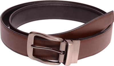 

Snjmart Men Casual, Formal Brown, Black Genuine Leather Reversible Belt