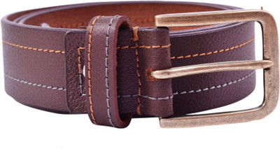 

Aer Leather Boys Casual Brown Genuine Leather Belt