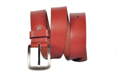 

Pellezzari Men Formal Tan Genuine Leather Belt