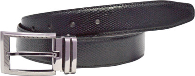 

Aer Leather Men Formal Black Synthetic Reversible Belt, Black;brown