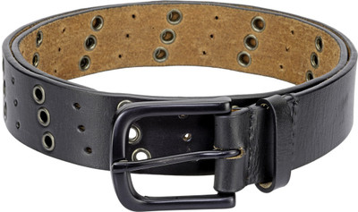 

Phive Rivers Men Casual Black Genuine Leather Belt