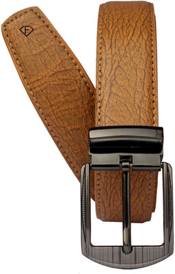 

Fashius Men Tan Artificial Leather Belt, Tan-01