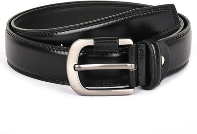 

Buckle Up Men Formal Black Artificial Leather Belt